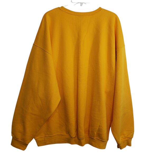 Women's 3XL Yellow Sweatshirt with Bird Design - Picture 2 of 8